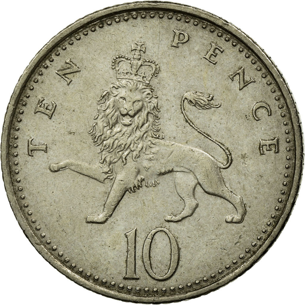 Moneta, Gran Bretagna, Elizabeth II, 10 Pence, 1996, BB, Rame-nichel, KM:938b
