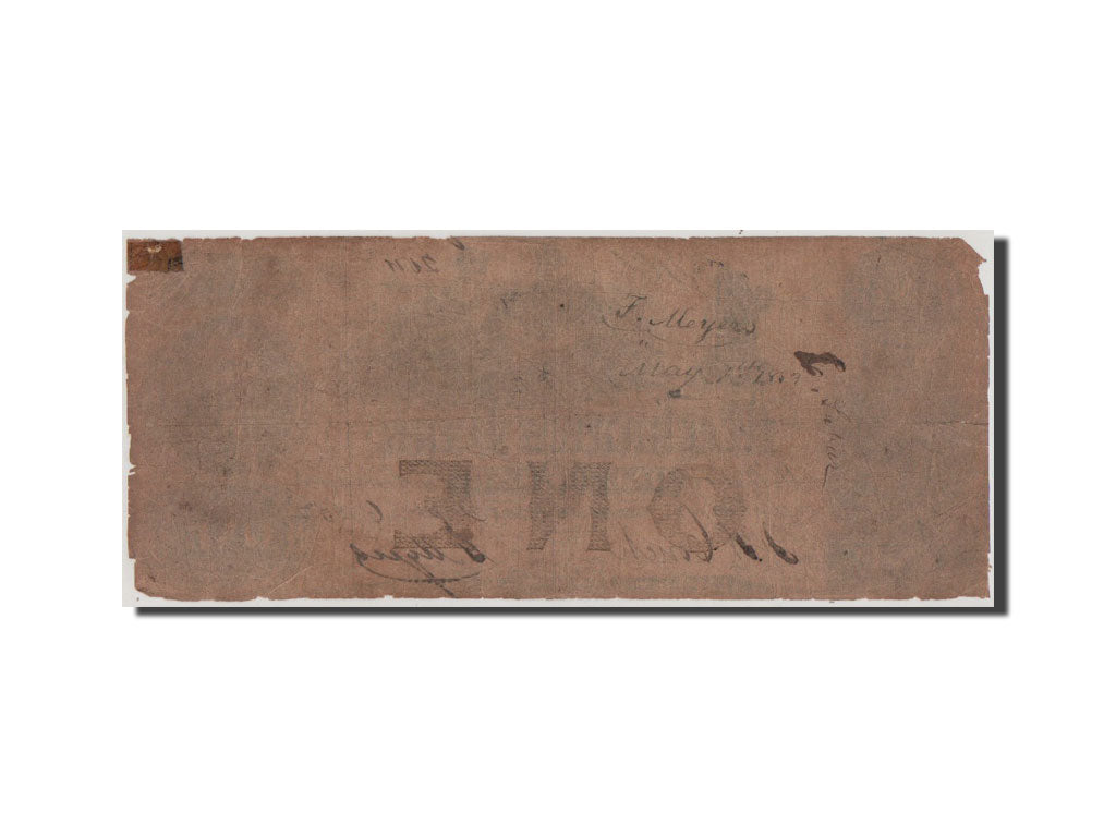 Etats-Unis, Obsolètes, Georgetown, Mechanics Bank, 1 Dollar 6.9.1852
