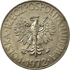 Coin, Poland, 10 Zlotych, 1972, Warsaw, EF(40-45), Copper-nickel, KM:50a