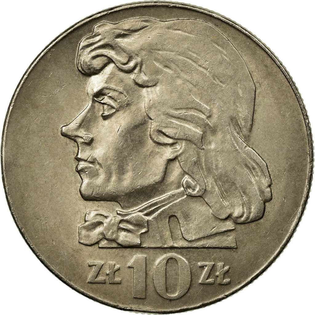 Coin, Poland, 10 Zlotych, 1972, Warsaw, EF(40-45), Copper-nickel, KM:50a