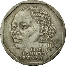 Coin, Gabon, 500 Francs, 1985, Paris, EF(40-45), Copper-nickel, KM:14