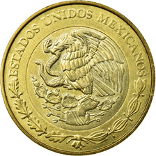 Coin, Mexico, 10 Pesos, 1998, Mexico City, EF(40-45), Bi-Metallic, KM:616
