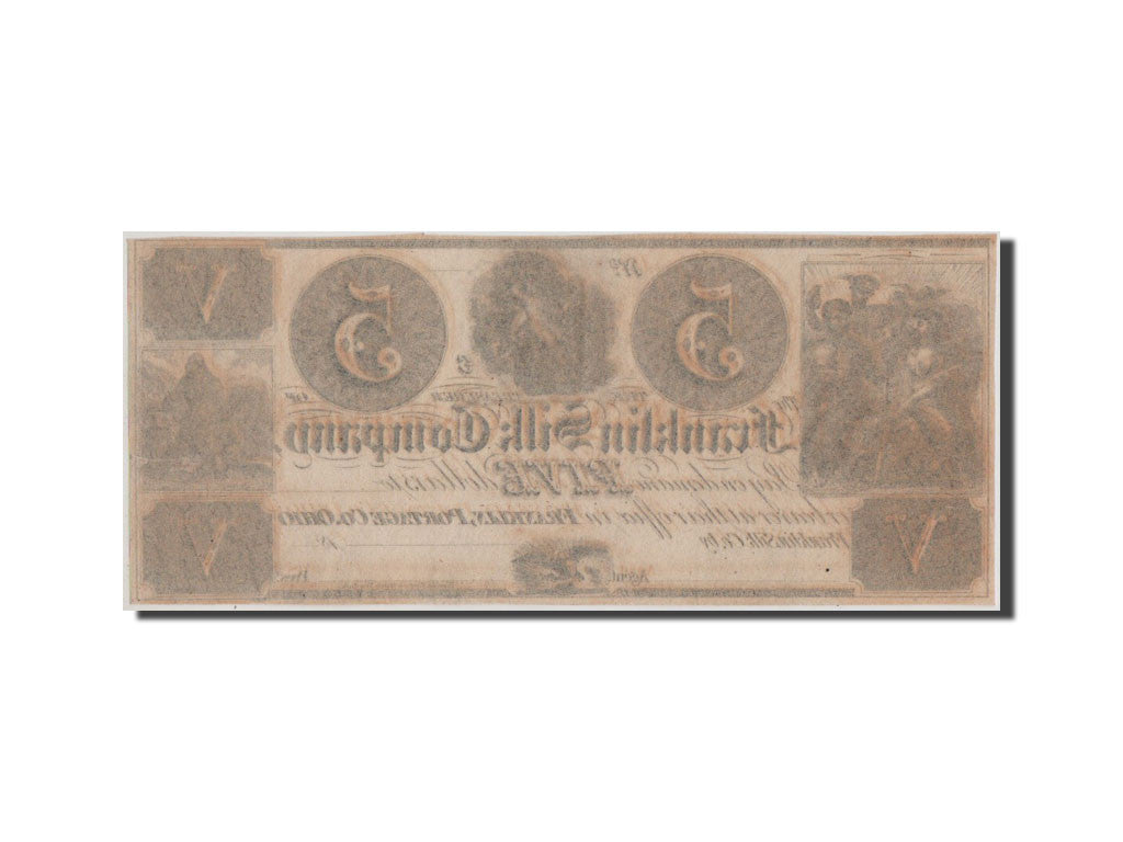 Biljet, Verenigde Staten, 5 Dollars, SUP+