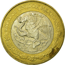 Moneda, México, 20 Pesos, 2000, MBC, Bimetálico, KM:637