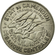 Coin, Cameroon, 100 Francs, 1968, Paris, EF(40-45), Nickel, KM:14