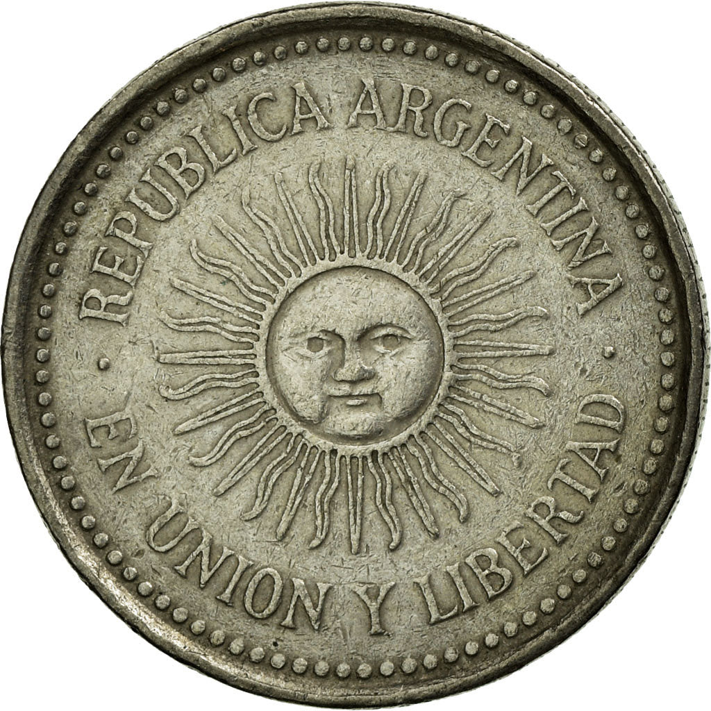 Coin, Argentina, 5 Centavos, 1993, EF(40-45), Copper-nickel, KM:109a.2