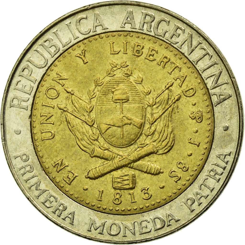 Moneta, Argentina, Peso, 2006, BB, Bi-metallico, KM:112.1