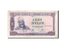 Banknote, Guinea, 100 Sylis, 1971, EF(40-45)