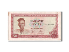 Banknote, Guinea, 50 Sylis, 1980, AU(50-53)