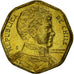 Moneda, Chile, 5 Pesos, 2007, Santiago, MBC, Aluminio - bronce, KM:232