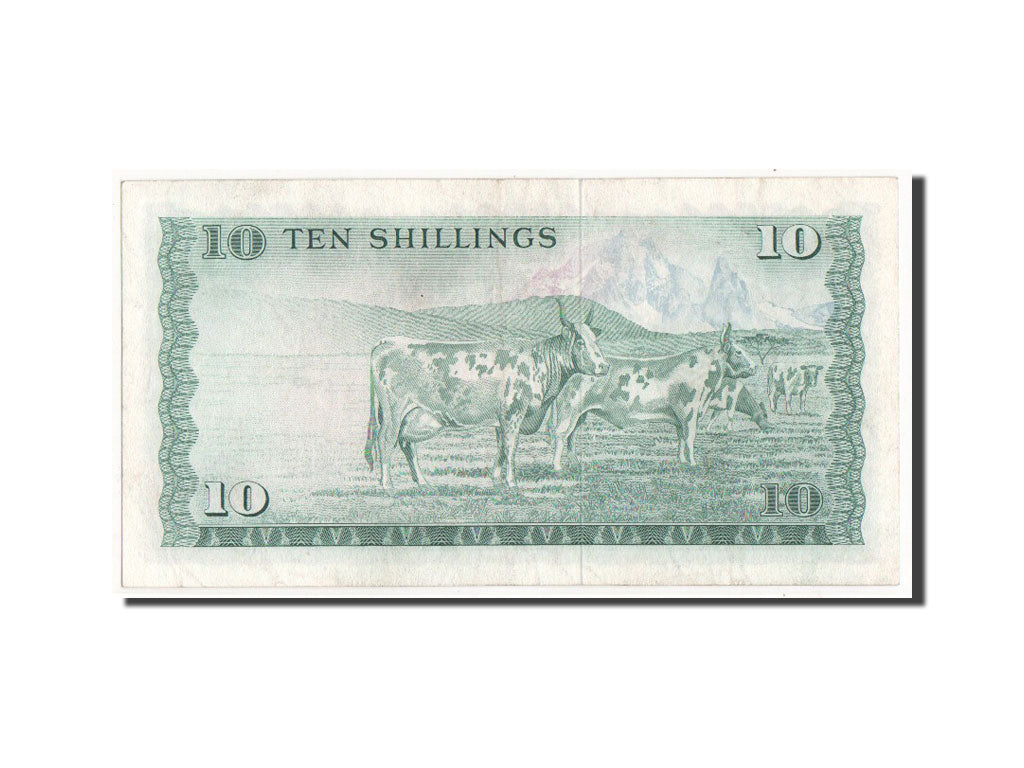 Banknote, Kenya, 10 Shillings, 1976, UNC(63)