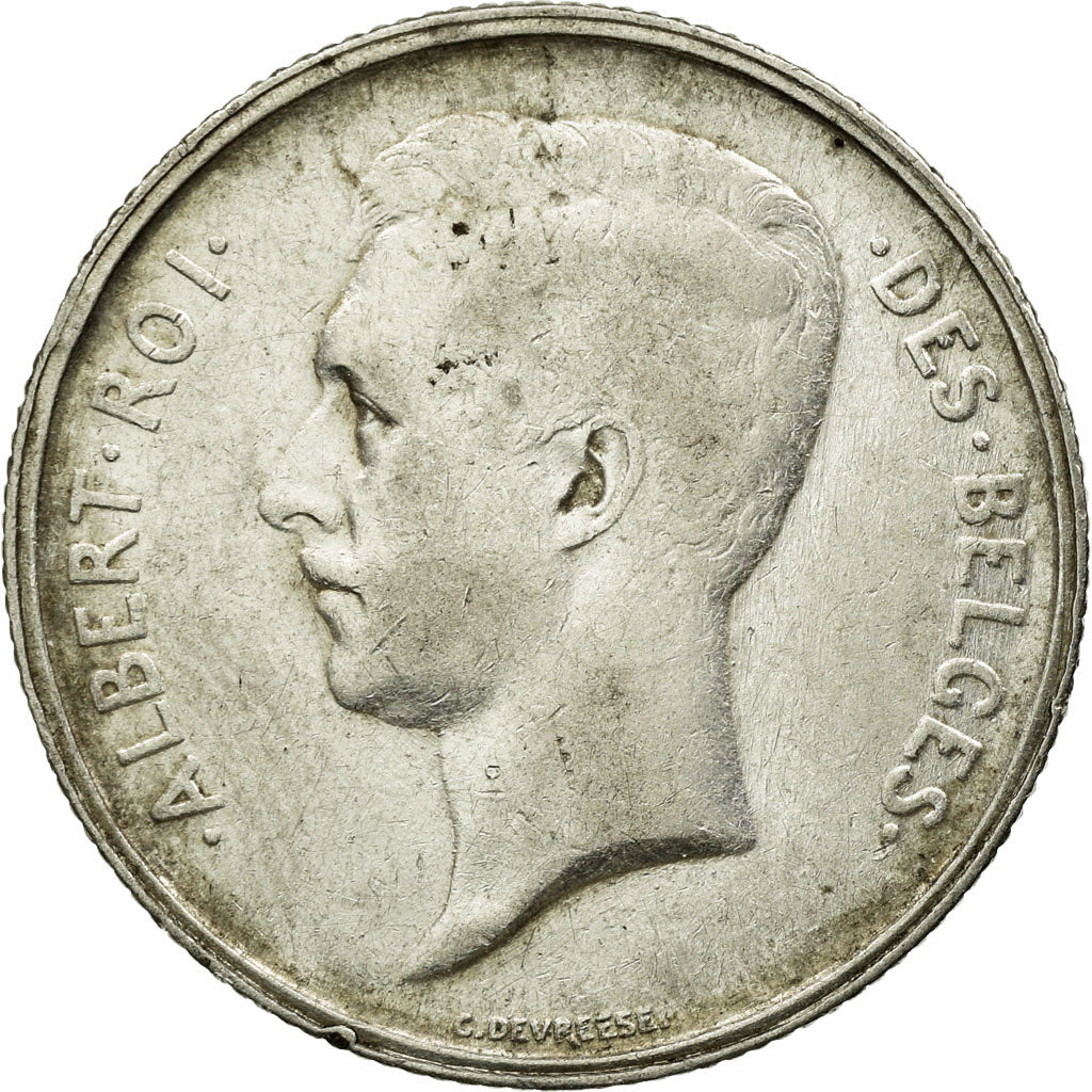Coin, Belgium, 2 Francs, 2 Frank, 1912, EF(40-45), Silver, KM:74