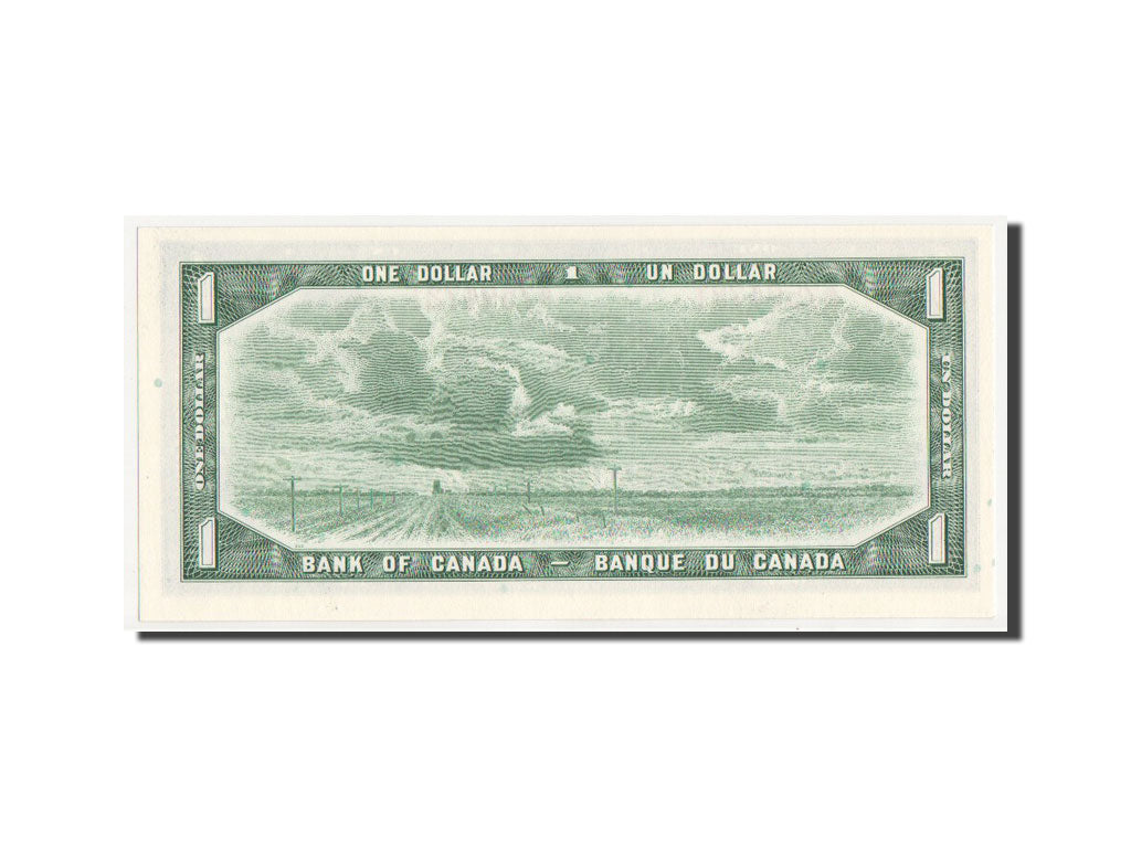 Canada, 1 Dollar, 1954, KM #75d, UNC(65-70), Z/F 7594721