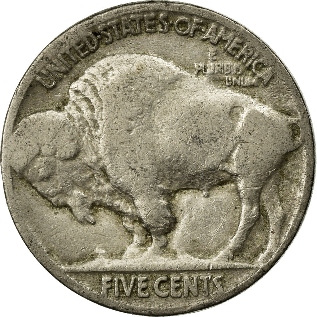 Moneda, Estados Unidos, Buffalo Nickel, 5 Cents, 1937, U.S. Mint, Philadelphia
