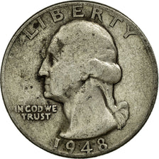 Münze, Vereinigte Staaten, Washington Quarter, Quarter, 1948, U.S. Mint