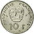 Moneda, Polinesia francesa, 10 Francs, 1991, Paris, MBC, Níquel, KM:8