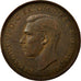 Coin, Great Britain, George VI, Penny, 1948, EF(40-45), Bronze, KM:845