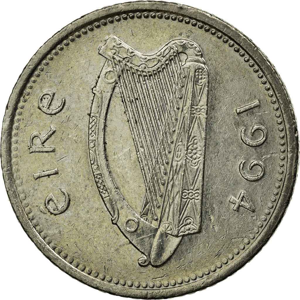 Coin, IRELAND REPUBLIC, 10 Pence, 1994, EF(40-45), Copper-nickel, KM:29