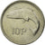 Moneta, REPUBLIKA IRLANDII, 10 Pence, 1994, EF(40-45), Miedź-Nikiel, KM:29