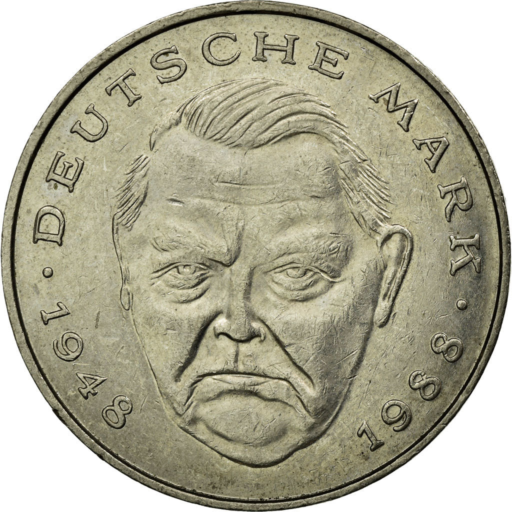 Monnaie, République fédérale allemande, 2 Mark, 1990, Munich, TTB