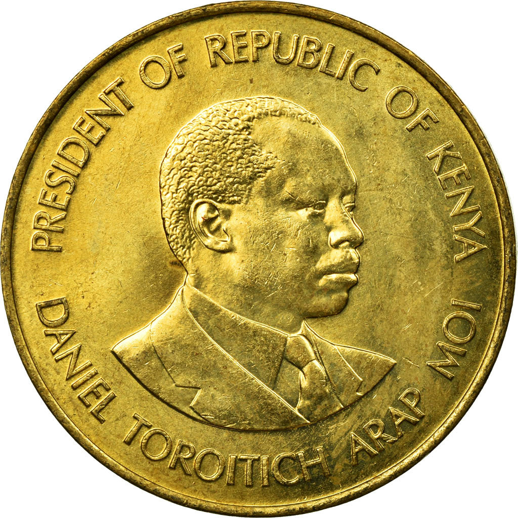 Coin, Kenya, 5 Cents, 1986, British Royal Mint, AU(55-58), Nickel-brass, KM:17