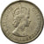 Moneta, Mauritius, Elizabeth II, Rupee, 1956, EF(40-45), Miedź-Nikiel, KM:35.1