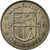 Moneda, Mauricio, Elizabeth II, Rupee, 1956, MBC, Cobre - níquel, KM:35.1
