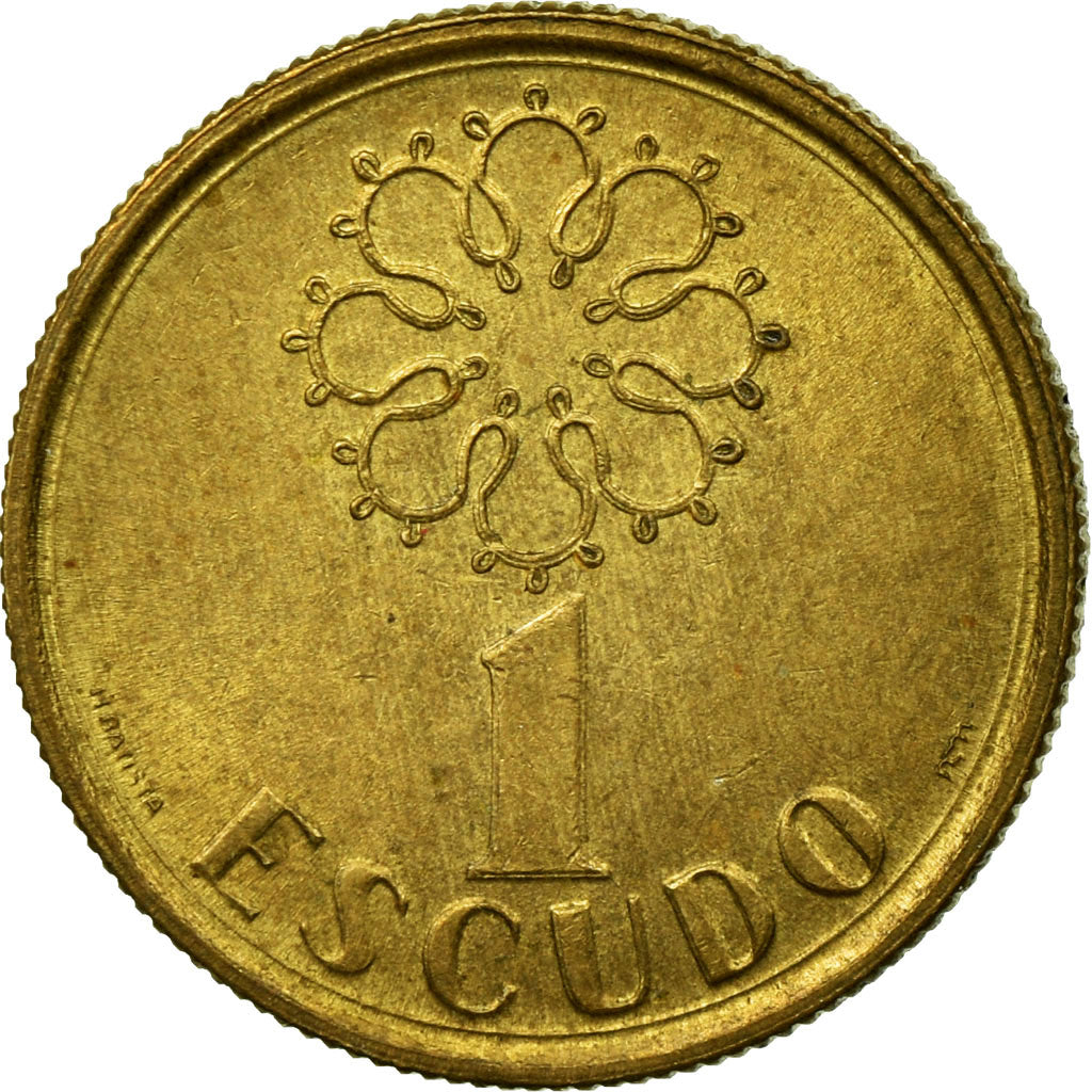 Coin, Portugal, Escudo, 1989, EF(40-45), Nickel-brass, KM:631