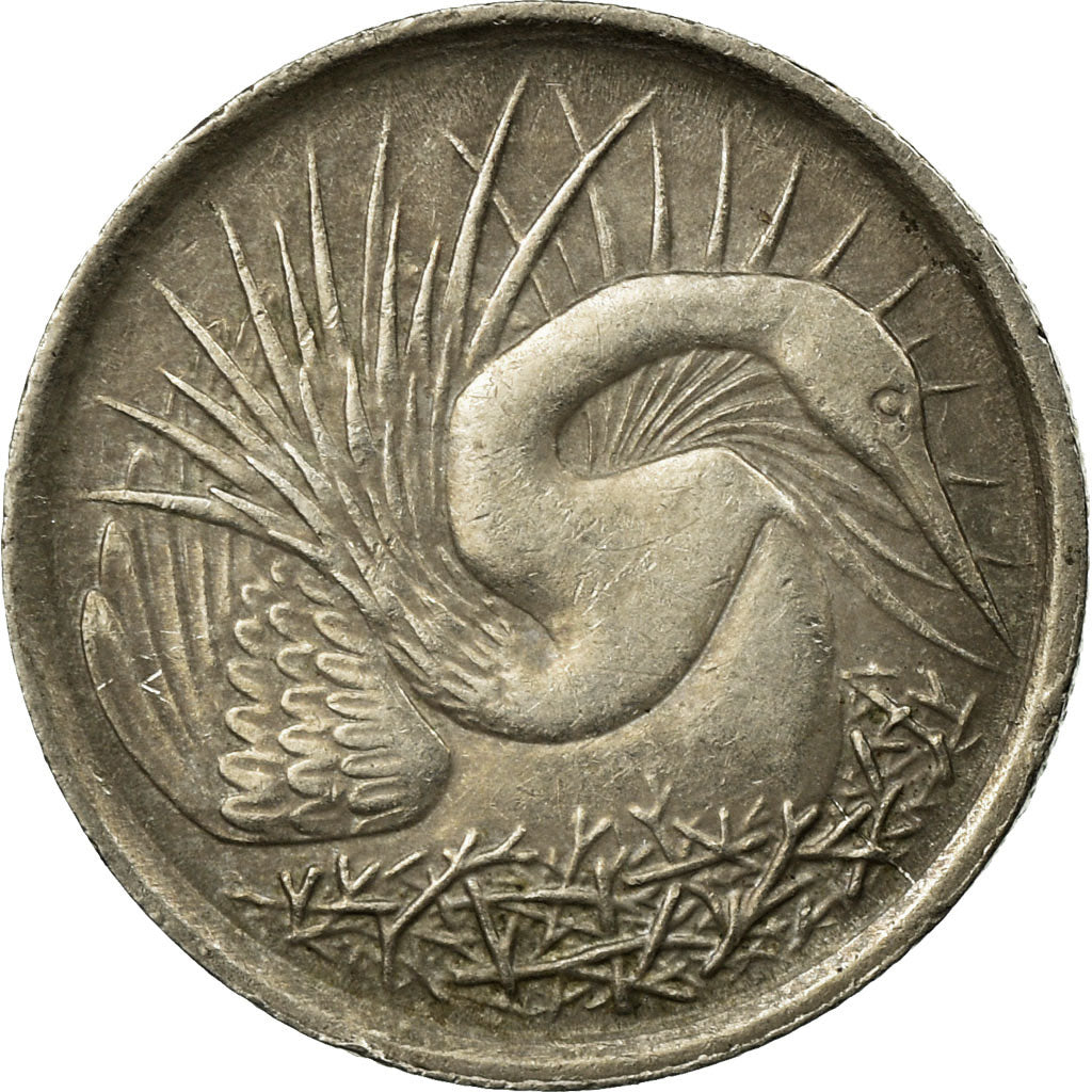 Monnaie, Singapour, 5 Cents, 1972, Singapore Mint, TTB, Copper-nickel, KM:2