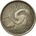 Monnaie, Singapour, 5 Cents, 1972, Singapore Mint, TTB, Copper-nickel, KM:2