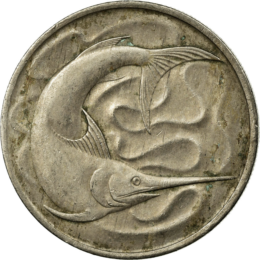 Monnaie, Singapour, 20 Cents, 1973, Singapore Mint, TTB, Copper-nickel, KM:4