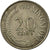 Moneta, Singapore, 20 Cents, 1973, Singapore Mint, BB, Rame-nichel, KM:4