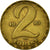 Coin, Hungary, 2 Forint, 1983, EF(40-45), Brass, KM:591