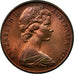 Coin, Australia, Elizabeth II, 2 Cents, 1977, EF(40-45), Bronze, KM:63
