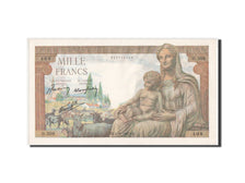 France, 1000 Francs, 1 000 F 1942-1943 ''Déesse Déméter'', 1942, KM #102, UNC...