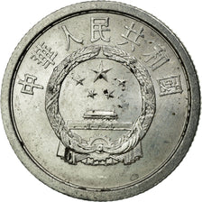Coin, CHINA, PEOPLE'S REPUBLIC, 2 Fen, 1964, EF(40-45), Aluminum, KM:2
