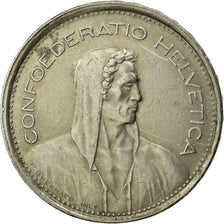 Coin, Switzerland, 5 Francs, 1968, Bern, EF(40-45), Copper-nickel, KM:40a.1