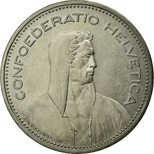 Coin, Switzerland, 5 Francs, 1986, Bern, AU(55-58), Copper-nickel, KM:40a.3