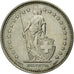 Coin, Switzerland, 1/2 Franc, 1992, Bern, EF(40-45), Copper-nickel, KM:23a.3