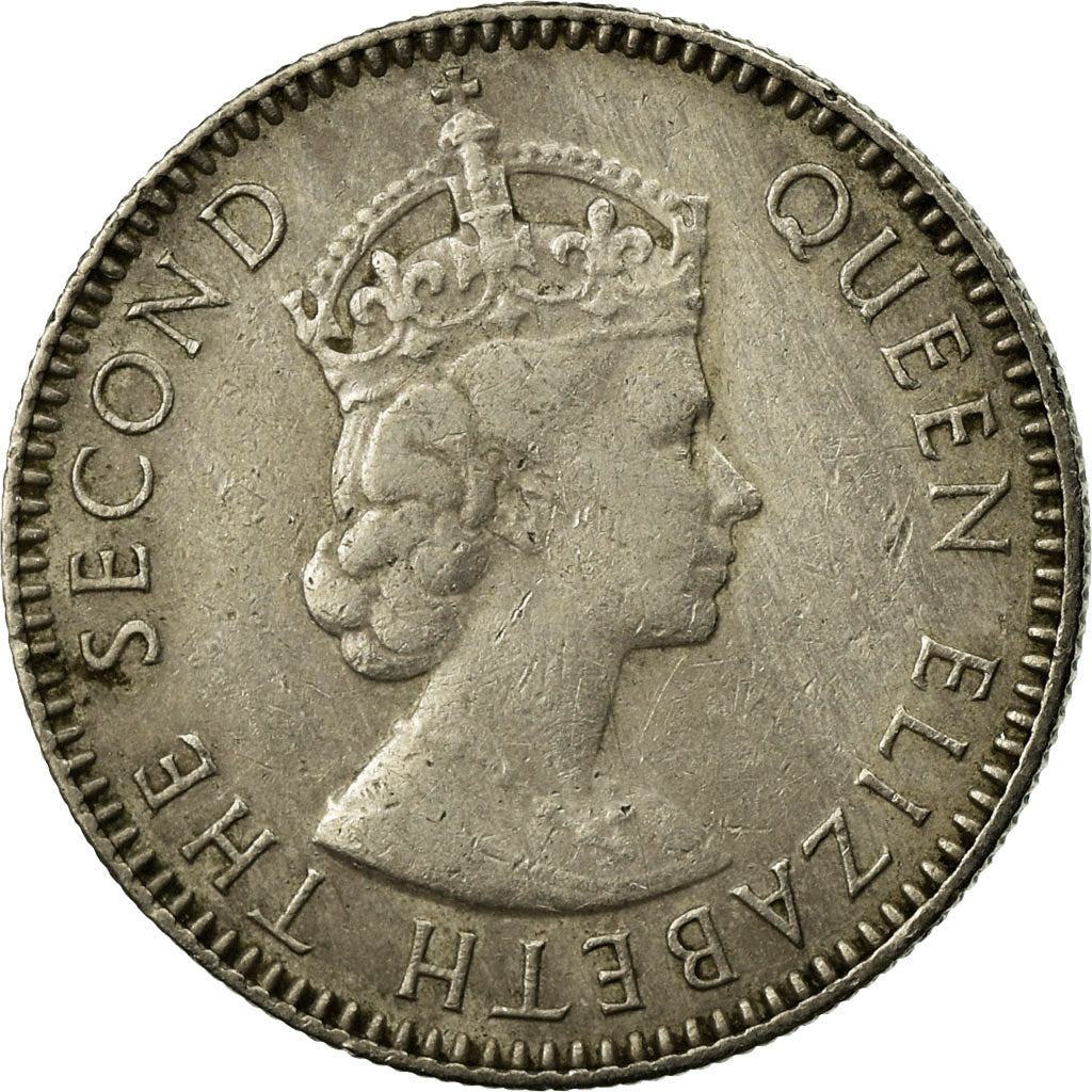 Coin, Seychelles, 25 Cents, 1972, EF(40-45), Copper-nickel, KM:11