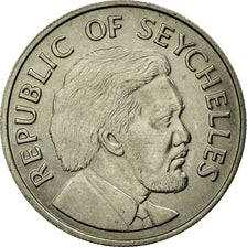 Coin, Seychelles, 50 Cents, 1976, British Royal Mint, EF(40-45), Copper-nickel