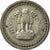 Coin, INDIA-REPUBLIC, 25 Naye Paise, 1962, EF(40-45), Nickel, KM:47.2