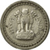 Coin, INDIA-REPUBLIC, 25 Naye Paise, 1962, EF(40-45), Nickel, KM:47.2
