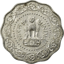Coin, INDIA-REPUBLIC, 10 Paise, 1979, EF(40-45), Aluminum, KM:27.2