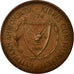 Moneta, Cipro, 5 Mils, 1976, BB, Bronzo, KM:39
