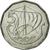 Moneda, Chipre, 5 Mils, 1982, MBC, Aluminio, KM:50.2