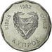 Coin, Cyprus, 5 Mils, 1982, EF(40-45), Aluminum, KM:50.2