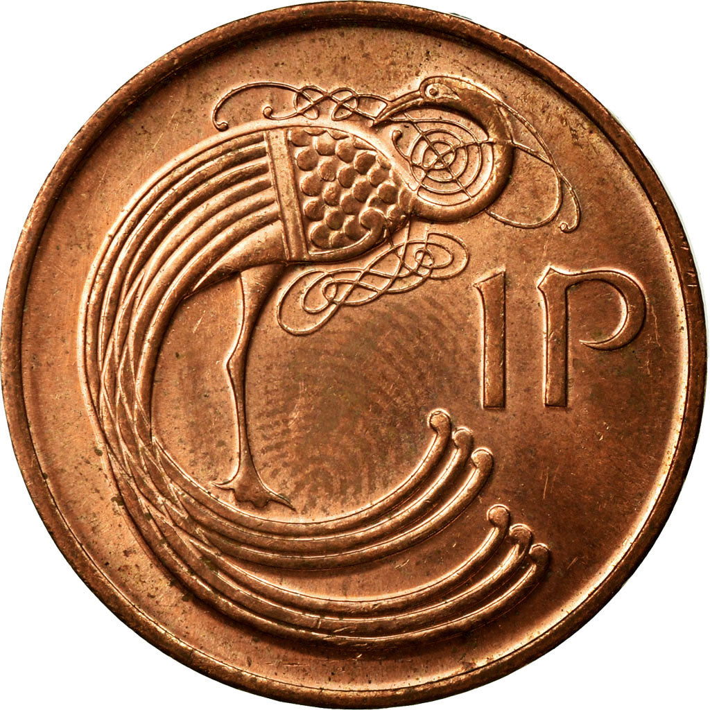 Coin, IRELAND REPUBLIC, Penny, 1985, EF(40-45), Bronze, KM:20