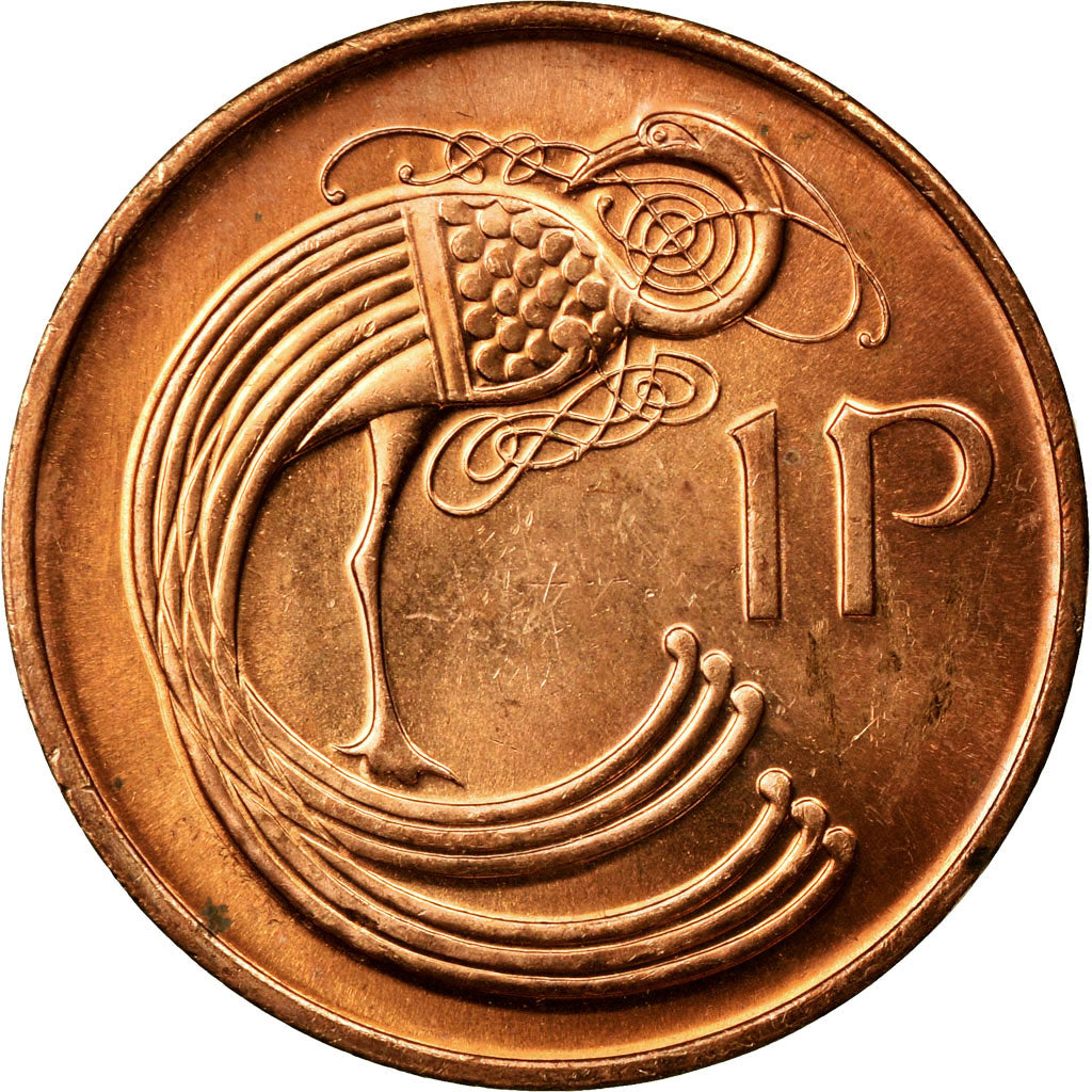 Coin, IRELAND REPUBLIC, Penny, 1985, AU(55-58), Bronze, KM:20