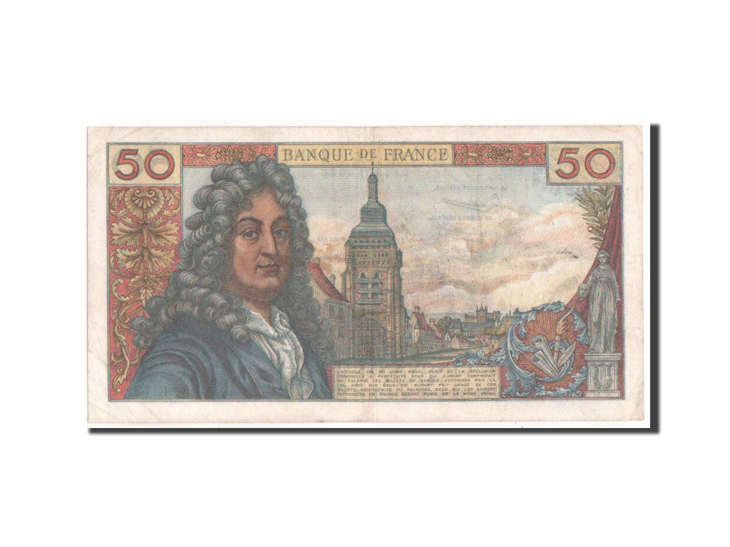 France, 50 Francs, 50 F 1962-1976 ''Racine'', 1962, KM #148a, EF(40-45), L.13,..